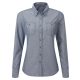 Premier PR347 WOMEN'S ORGANIC CHAMBRAY FAIRTRADE SHIRT XL