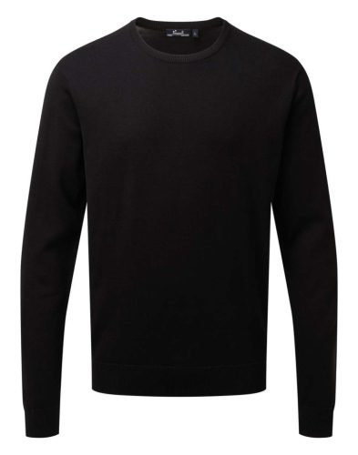 Premier PR692 MEN'S CREW NECK COTTON RICH KNITTED SWEATER 4XL