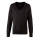 Premier PR696 WOMEN'S KNITTED V-NECK SWEATER S