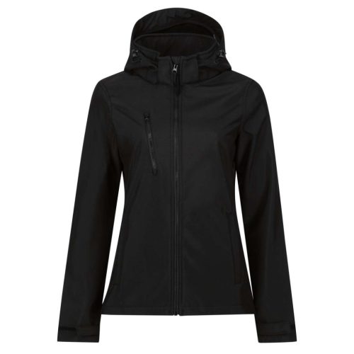 Regatta RETRA702 WOMEN'S VENTURER 3 LAYER HOODED PRINTABLE SOFTSHELL JACKET 8