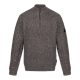 Regatta RETRF673 SOLOMON ZIP-NECK KNITTED PULLOVER S