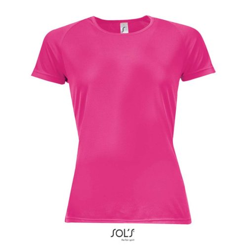 SOL'S SO01159 SOL'S SPORTY WOMEN - RAGLAN SLEEVED T-SHIRT M