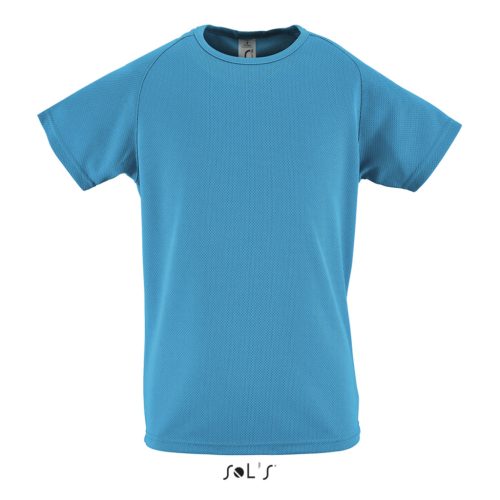 SOL'S SO01166 SOL'S SPORTY KIDS' - RAGLAN-SLEEVED T-SHIRT 12A