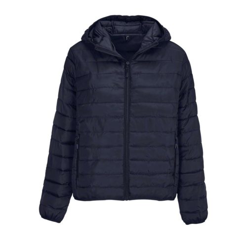 SOL'S SO04445 SOL'S STREAM HOODED WOMEN - LIGHTWEIGHT KAPUCNIS BÉLELT KABÁT L