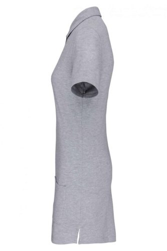 Designed To Work WK209 LADIES’ SHORT-SLEEVED LONGLINE POLO SHIRT 2XL