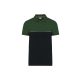 Designed To Work WK210 UNISEX ECO-FRIENDLY TWO-TONE SHORT SLEEVE POLO SHIRT S