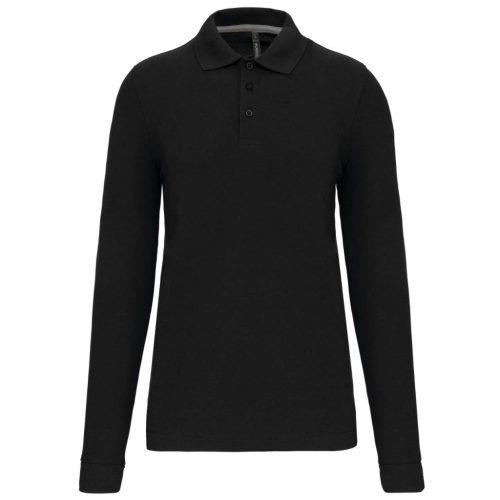 Designed To Work WK276 MEN'S LONG-SLEEVED POLO SHIRT L