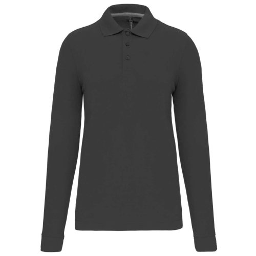 Designed To Work WK276 MEN'S LONG-SLEEVED POLO SHIRT L