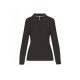 Designed To Work WK277 LADIES' LONG-SLEEVED POLO SHIRT S