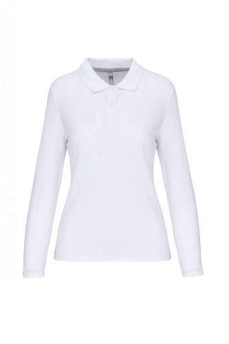 Designed To Work WK277 LADIES' LONG-SLEEVED POLO SHIRT S