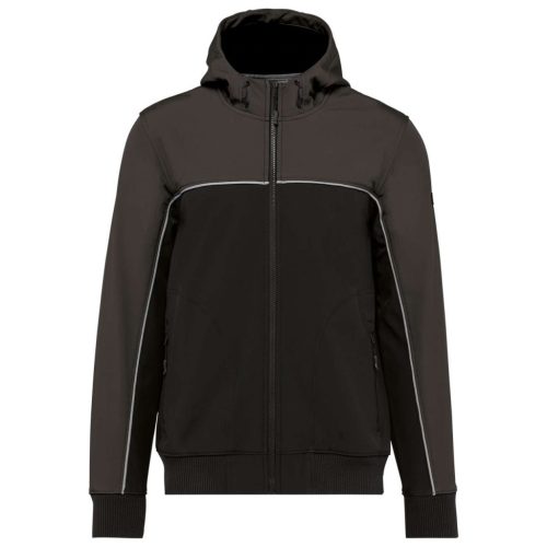 Designed To Work WK450 UNISEX 3-LAYER TWO-TONE BIONIC SOFTSHELL JACKET 3XL