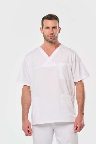 Designed To Work WK504 UNISEX SHORT SLEEVE COTTON TUNIC 2XL