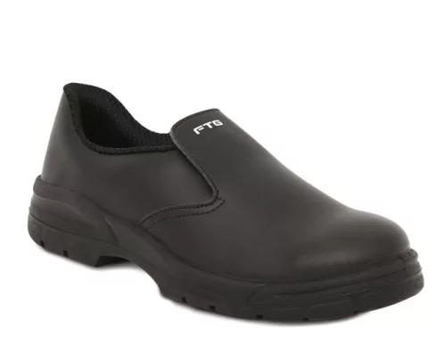 FTG CHEF BLACK WHITE LINE S2 SRCmunkavédelmi belebújós cipő 34